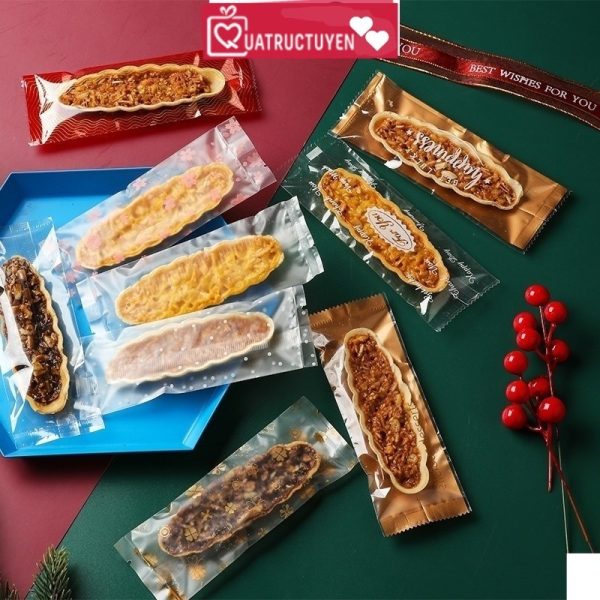 100 túi bánh kẹo 4×9cm họa tiết TP06