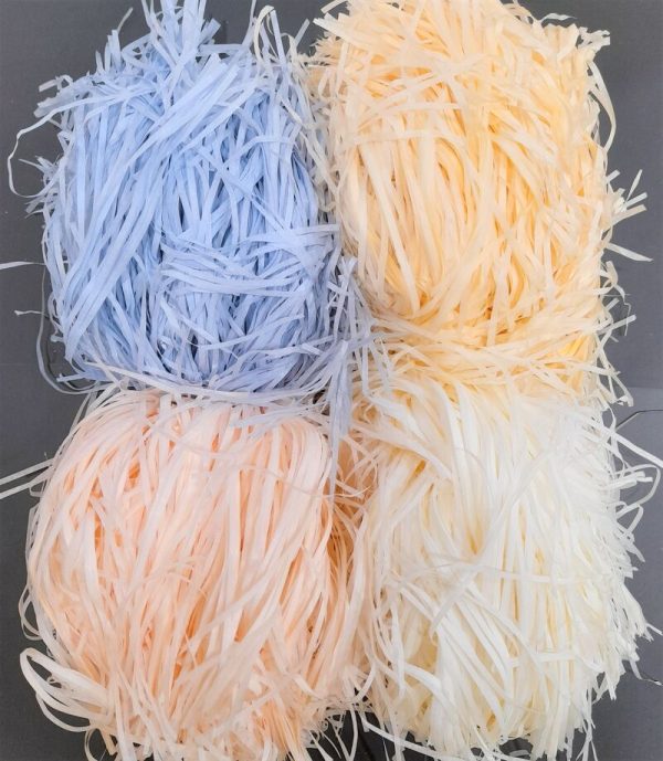 Giấy rơm lót hộp quà nhiều màu (gói 100g)