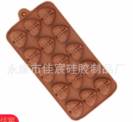 Khuôn socola silicon trái tim nhiều mẫu