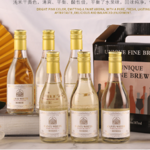 Nước hoa quả lên men vị nho trắng 187ml