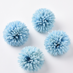 Cúc mẫu đơn 6,5cm - Xanh dương 11