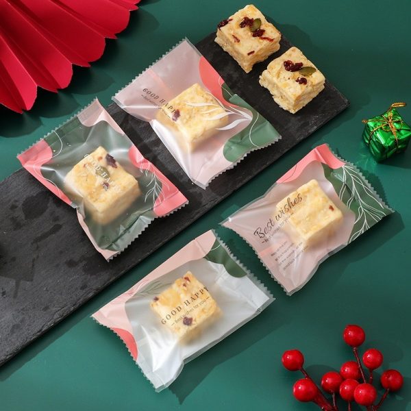 100 túi bánh kẹo 4×9cm họa tiết TP06