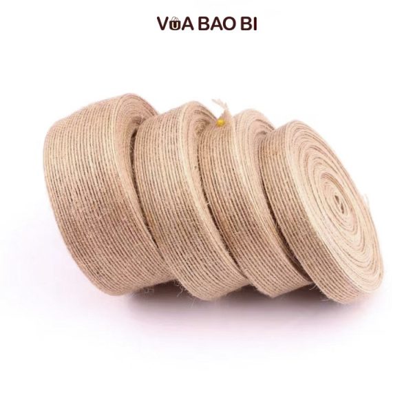 Ruy băng vải đay vintage cuộn 10m RB09