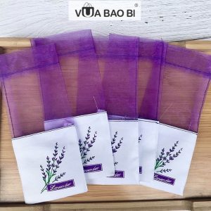 Túi lưới vải đựng túi thơm 7×16cm