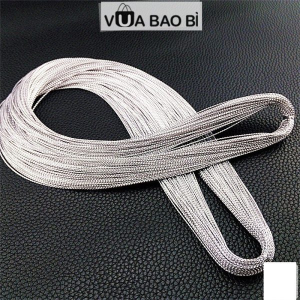 Dây kim tuyến 1mm buộc quà (bó 100m)