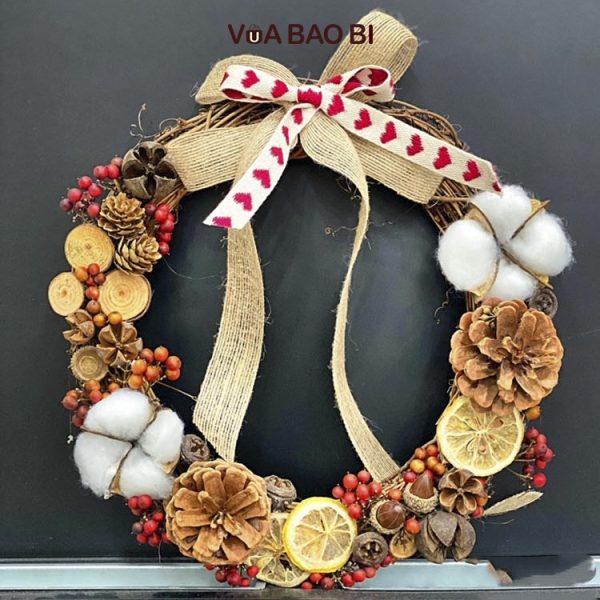 Ruy băng vải đay vintage cuộn 10m RB09