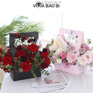 Túi hộp đựng hoa ô cửa sổ H23