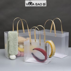 Túi nhựa nhám cao cấp đựng quà TU01