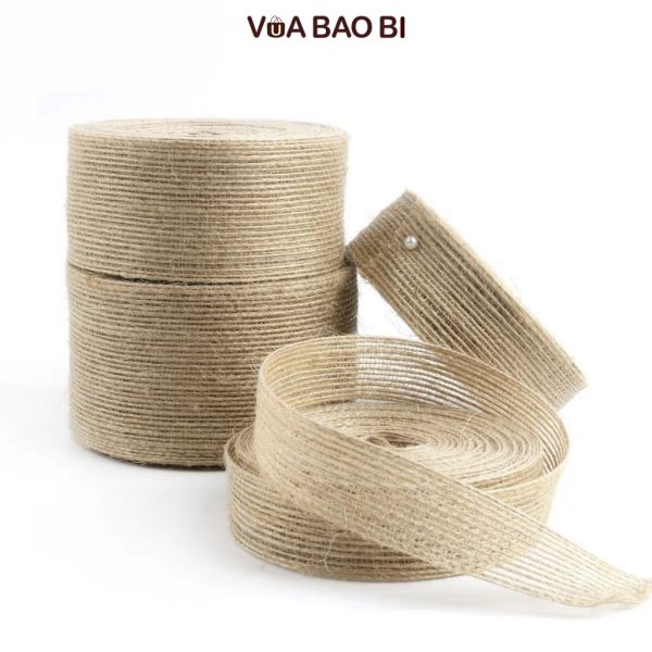 Ruy băng vải đay vintage cuộn 10m RB09