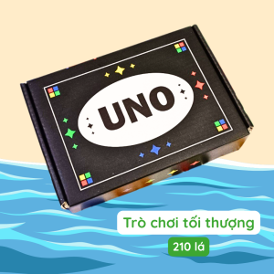 Bài UNO Tối thượng: đen 210 lá, đỏ 108 lá, Lật mặt