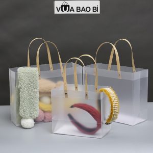 Túi nhựa loại nhám TU01 - cỡ nhỏ mới S+ 20x20x10cm
