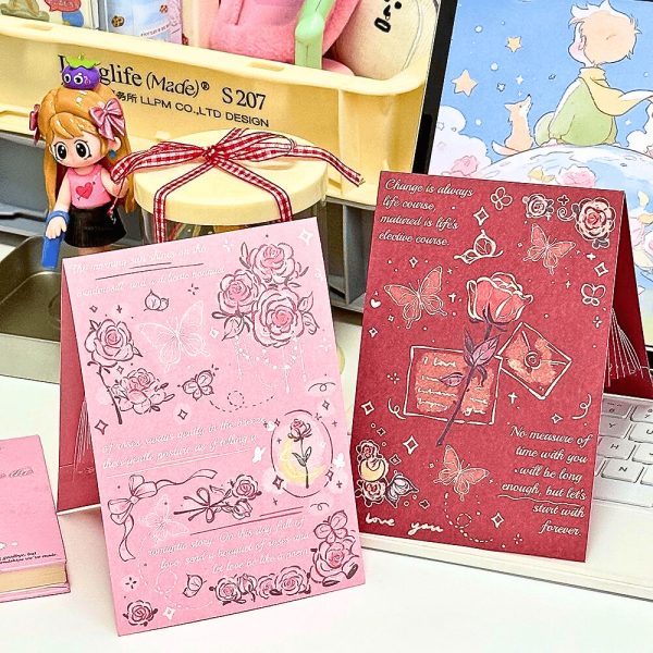 Thiệp kéo rút pháo hoa DIY 7 trang TH51