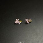 Bông tai TS04 - Hoa Hồng