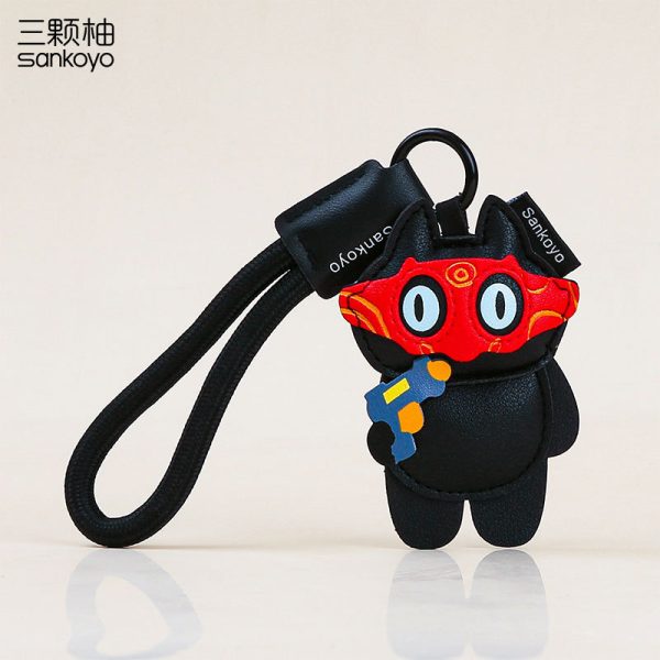 Móc khóa thú hài hước Hàn Quốc nhiều mẫu - Thú cưng hài hước - Mèo