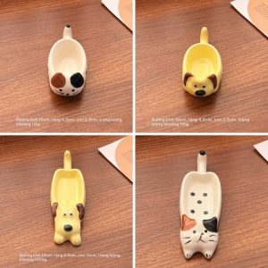 Đĩa gia vị gốm sứ hình thú cưng BL108
