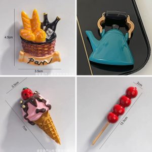 Nam châm tủ lạnh đồ ăn 3D BL174