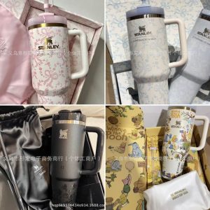 Cốc, bình giữ nhiệt Stan: Quencher 1,18L, Classic Flip Straw 887ml