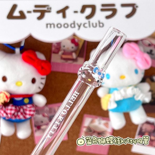 Ống Hút Thủy Tinh Kitty BD02