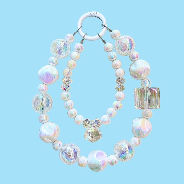 Dây móc treo điện thoại charm hạt ngôi sao
