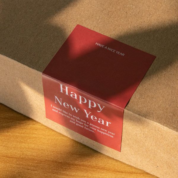 50 tem dán Happy New Year 5×8cm TE79