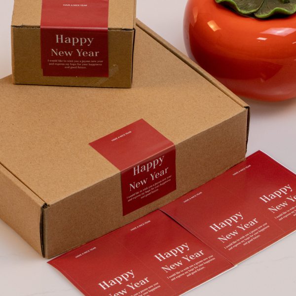 50 tem dán Happy New Year 5×8cm TE79