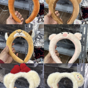 Băng đô tóc dễ thương hình thú, nơ