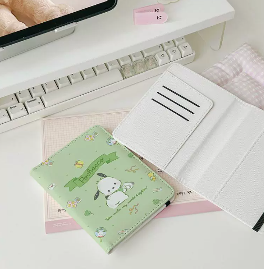 Bìa da Pu để hộ chiếu K270 - Pochacco
