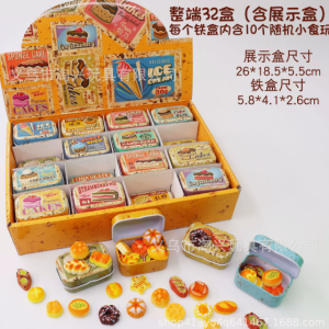 Blind box hộp đồ ăn mini Capybara BL183