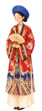 Bookmark gỗ Việt Nam: cô gái ba miền, vùng miền - Cô gái - Miền Trung (cầm quạt)