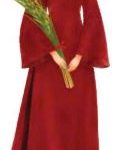 Cô gái - Miền bắc (áo dài đỏ)