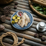 Đĩa thịt luộc cà pháo - Nam châm
