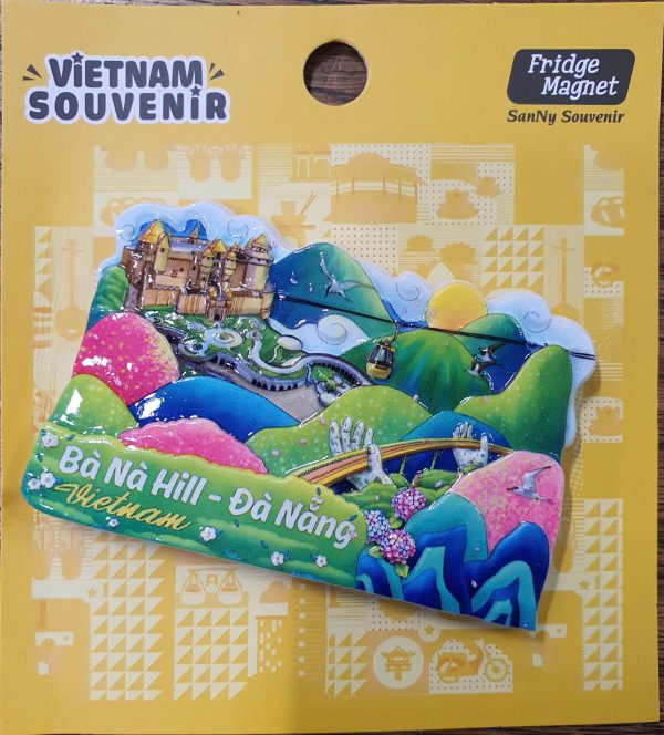Nam châm tủ lạnh 3D địa danh Việt Nam - Bà Nà Hill
