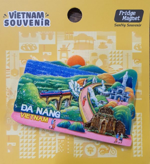 Nam châm tủ lạnh 3D địa danh Việt Nam - Đà Nẵng - Thánh Địa Mỹ Sơn