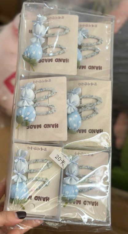 Kẹp tóc teen dễ thương, cá tính nhiều mẫu - Gắn nơ xinh xắn