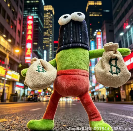Móc khóa thú bông hoạt hình: SpongeBob, Kitty, Chihuahua