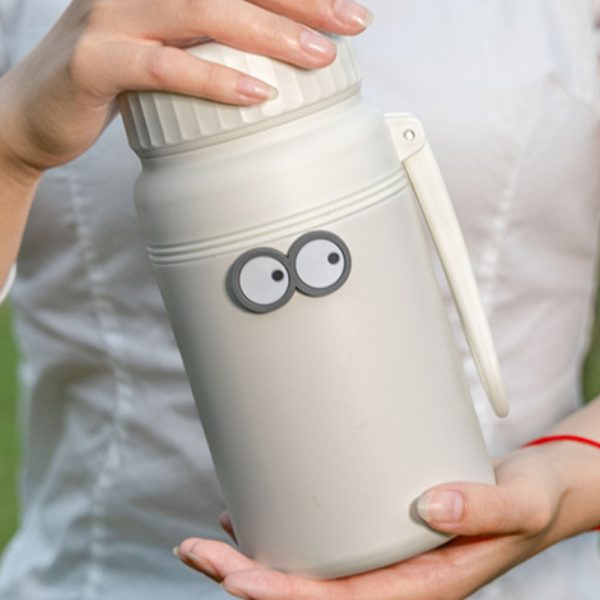 Bình giữ nhiệt inox 1L quai xách kèm lọc trà Fashion cup