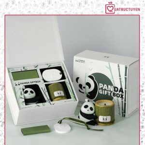 Bộ quà nến thơm khu rừng tre Panda