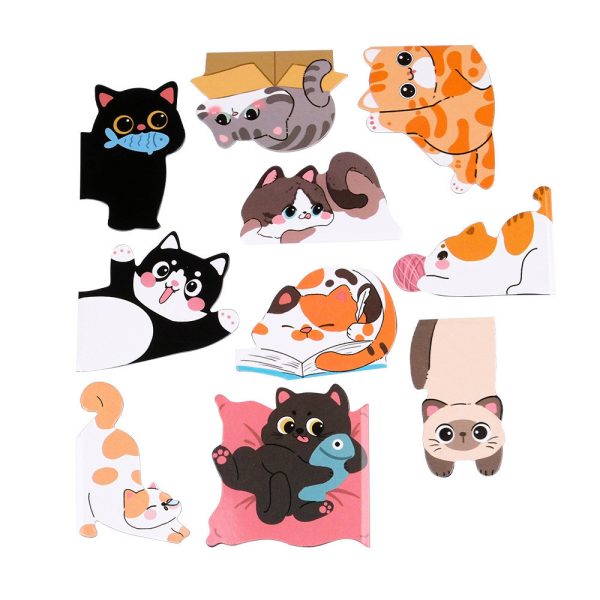 Bookmark nam châm mèo cưng NO55 (set 5, set 10) - Set 10