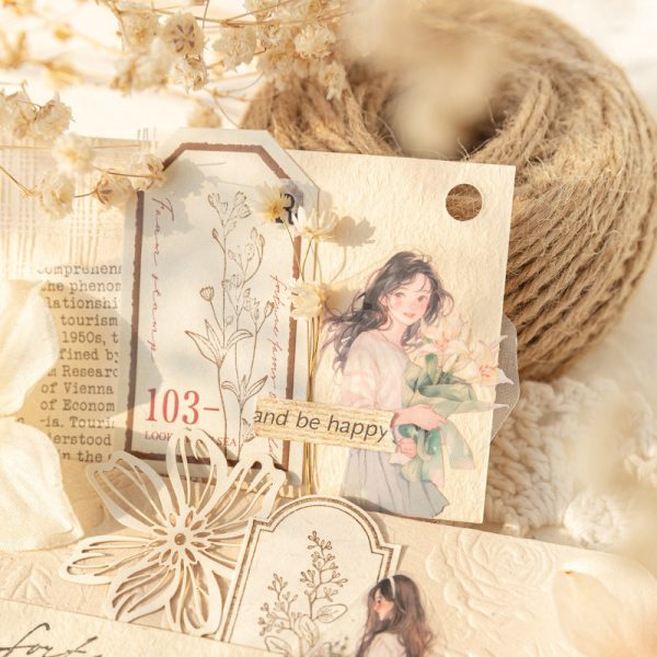 Bưu thiếp, postcard: tập 21 tờ dập nổi, set 30 mèo lười