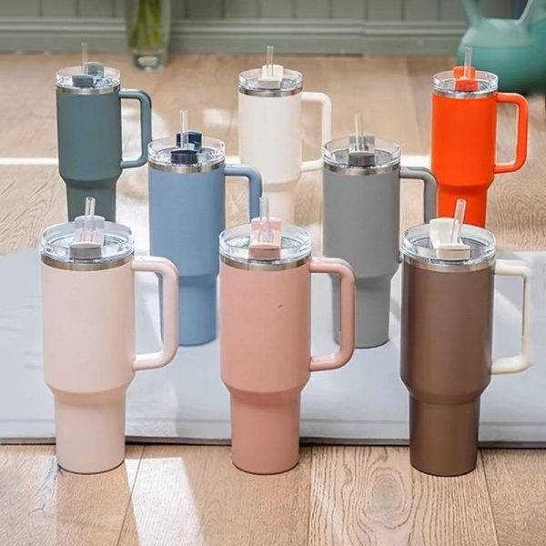 Cốc, bình giữ nhiệt Stan: Quencher 1,18L, Classic Flip Straw 887ml