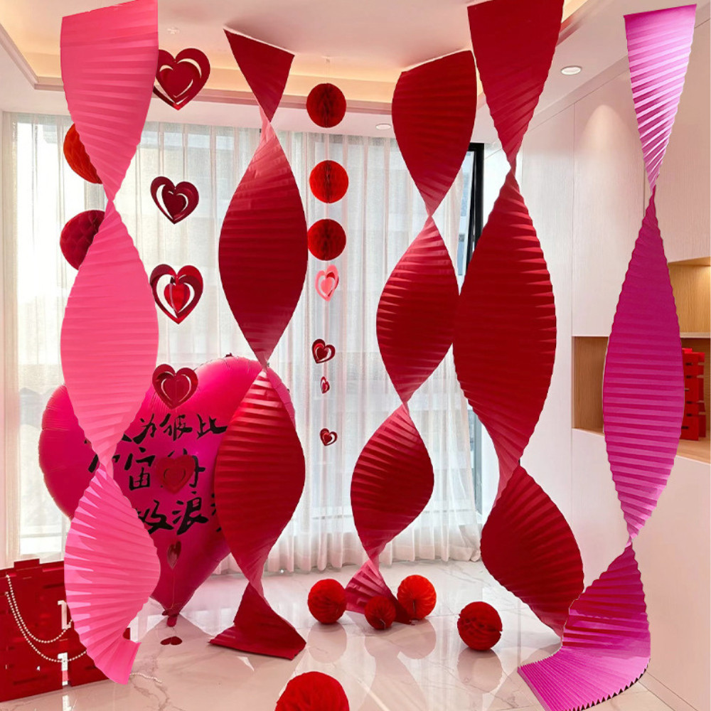 Dải giấy nhún gợn sóng trang trí 20–30cm × 3m