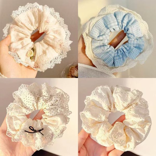 Dây buộc tóc vải mềm dễ thương nhiều mẫu