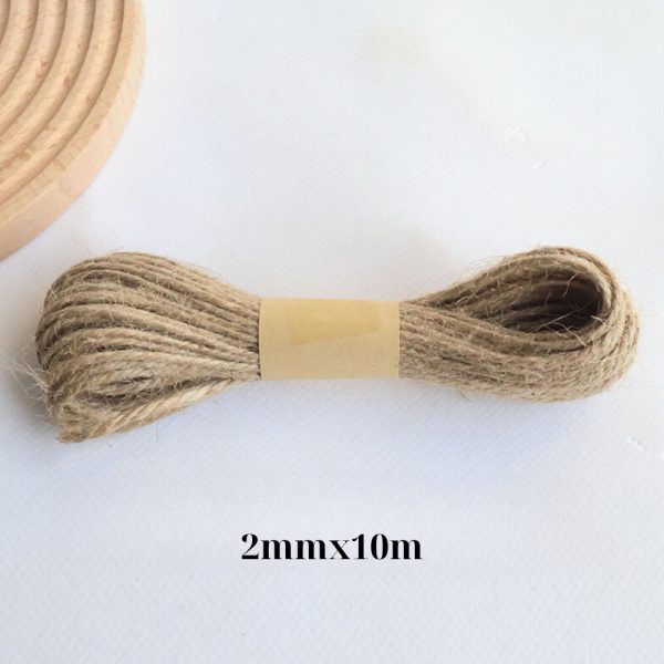 Dây gai đay trang trí cuộn 10m - 2mm*10m