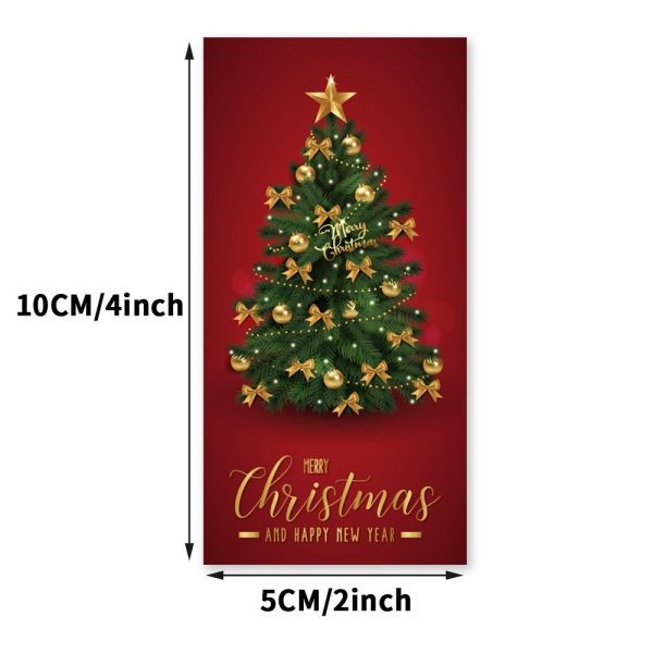 Decal Giáng sinh 3×9cm tập 30 miếng TE31