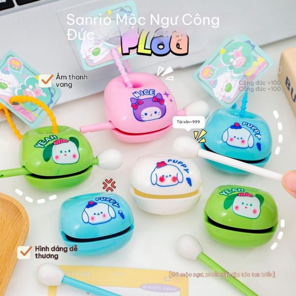 Đồ tịnh tâm: tượng Phật để bàn, móc mõ