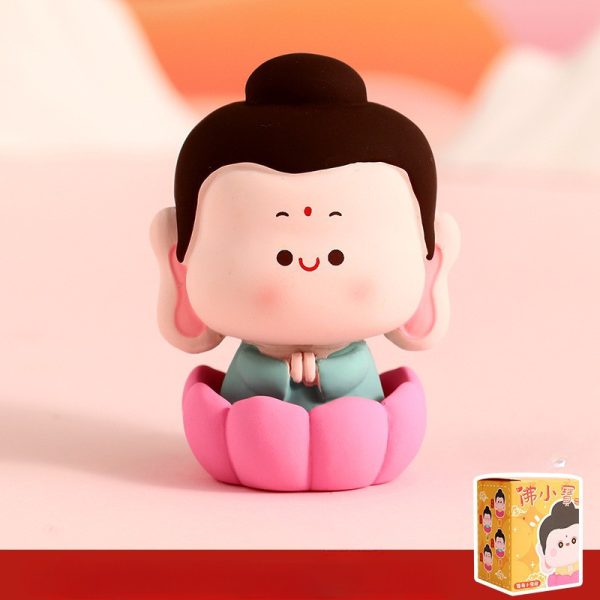 Đồ tịnh tâm: tượng Phật để bàn, móc mõ