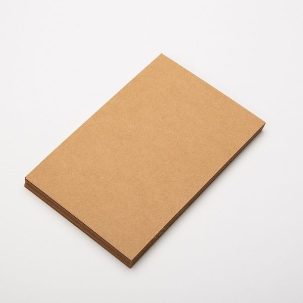Giấy kraft trơn viết thư, bưu thiếp 14,5 × 9,5cm TH16 - Nâu