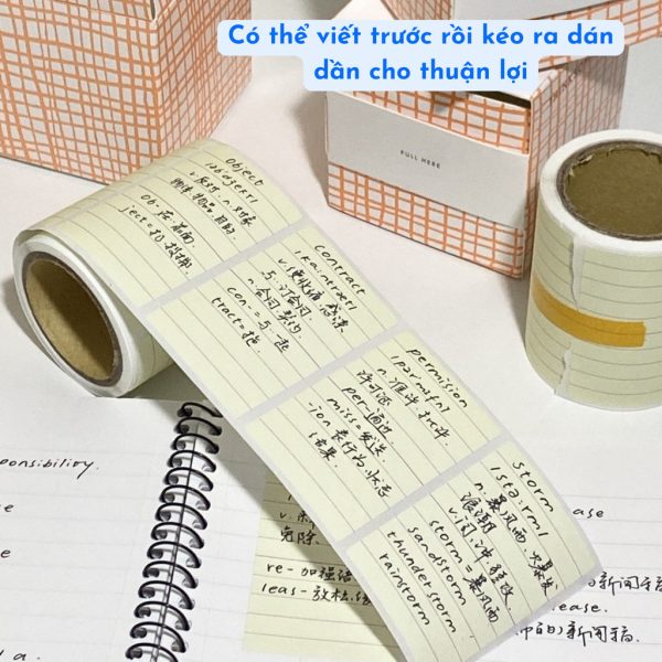 Giấy note, miếng đánh dấu trang Hàn Quốc NO60, NO34