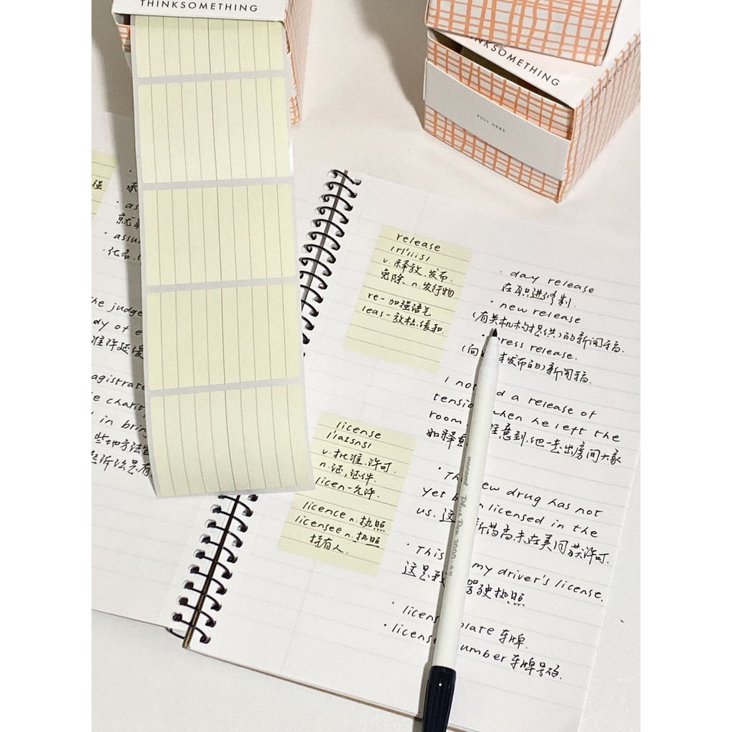 Giấy note, miếng đánh dấu trang Hàn Quốc NO60, NO34