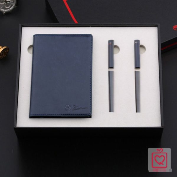 Giftset bút Picasso cao cấp: hộp kèm mực, hộp kèm sổ 2 bút - Kèm sổ 2 bút